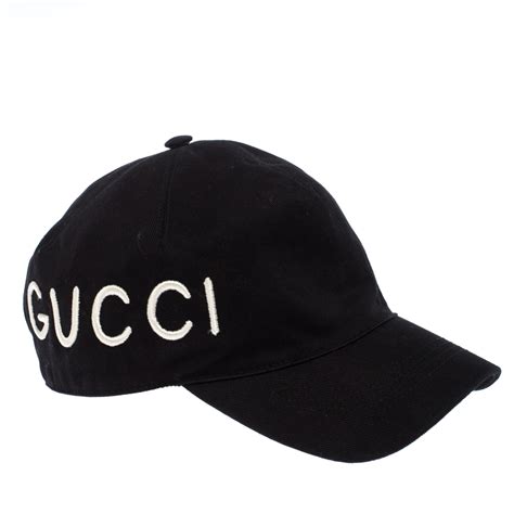 gucci hats black|all black gucci hat.